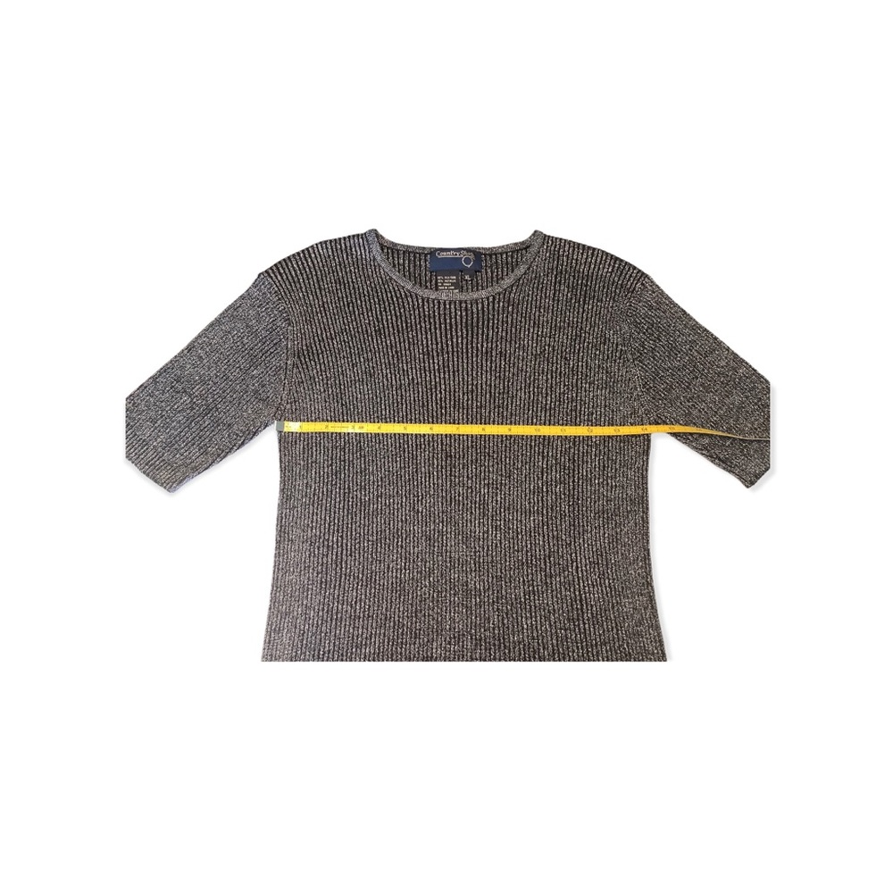 Country Shop Silk Ribbed Top - Picture 8 of 10
